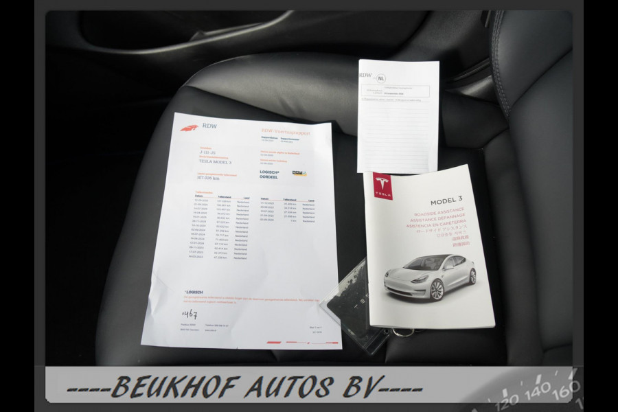 Tesla Model 3 Standard RWD Pano Trekhaak Navi Leer Soh 90,4%