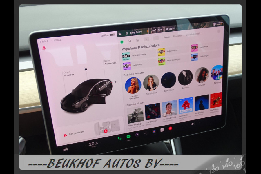 Tesla Model 3 Standard RWD Pano Trekhaak Navi Leer Soh 90,4%