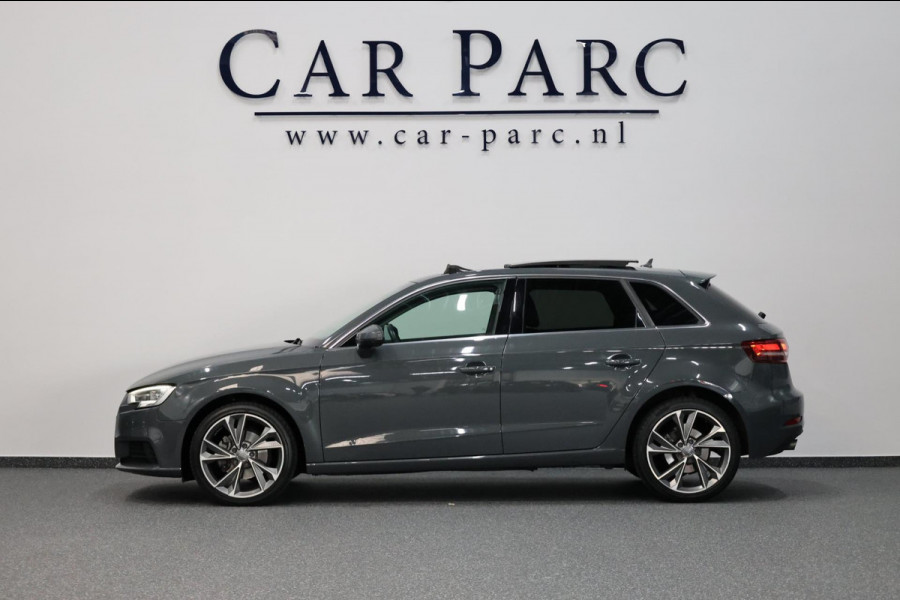 Audi A3 Sportback 1.0 TFSI Pro Line LED/PANORAMADAK/LEER+S.VERWARMING/18" LMV/PDC/CRUISE/ECC/12 MND GARANTIE!