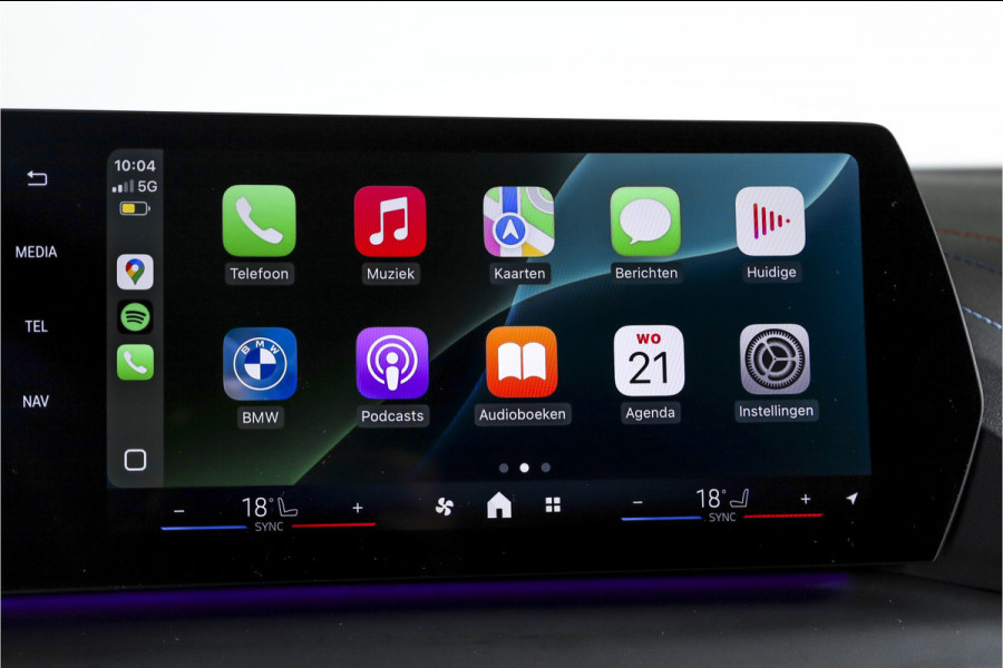 BMW 1-serie 120 M Sport | Dig. Cockpit | Adapt. Cruise | Stoelverw. | PDC | Camera | NAV + App. Connect | ECC | DAB | LM 18" | 3303