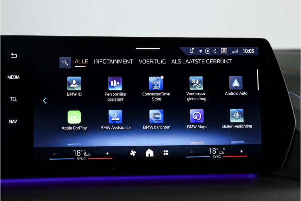 BMW 1-serie 120 M Sport | Dig. Cockpit | Adapt. Cruise | Stoelverw. | PDC | Camera | NAV + App. Connect | ECC | DAB | LM 18" | 3303