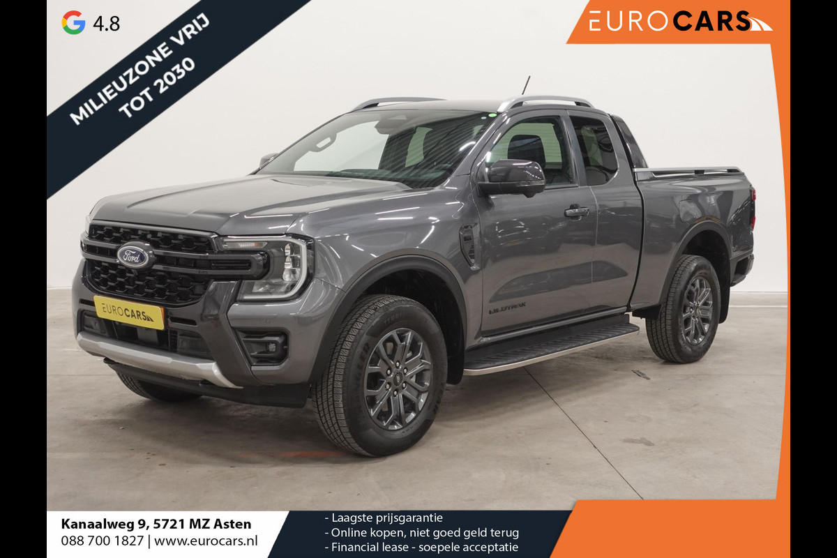 Ford Ranger 2.0 EcoBlue Wildtrak Supercab Automaat Airco Trekhaak Cruise Control Apple Carplay