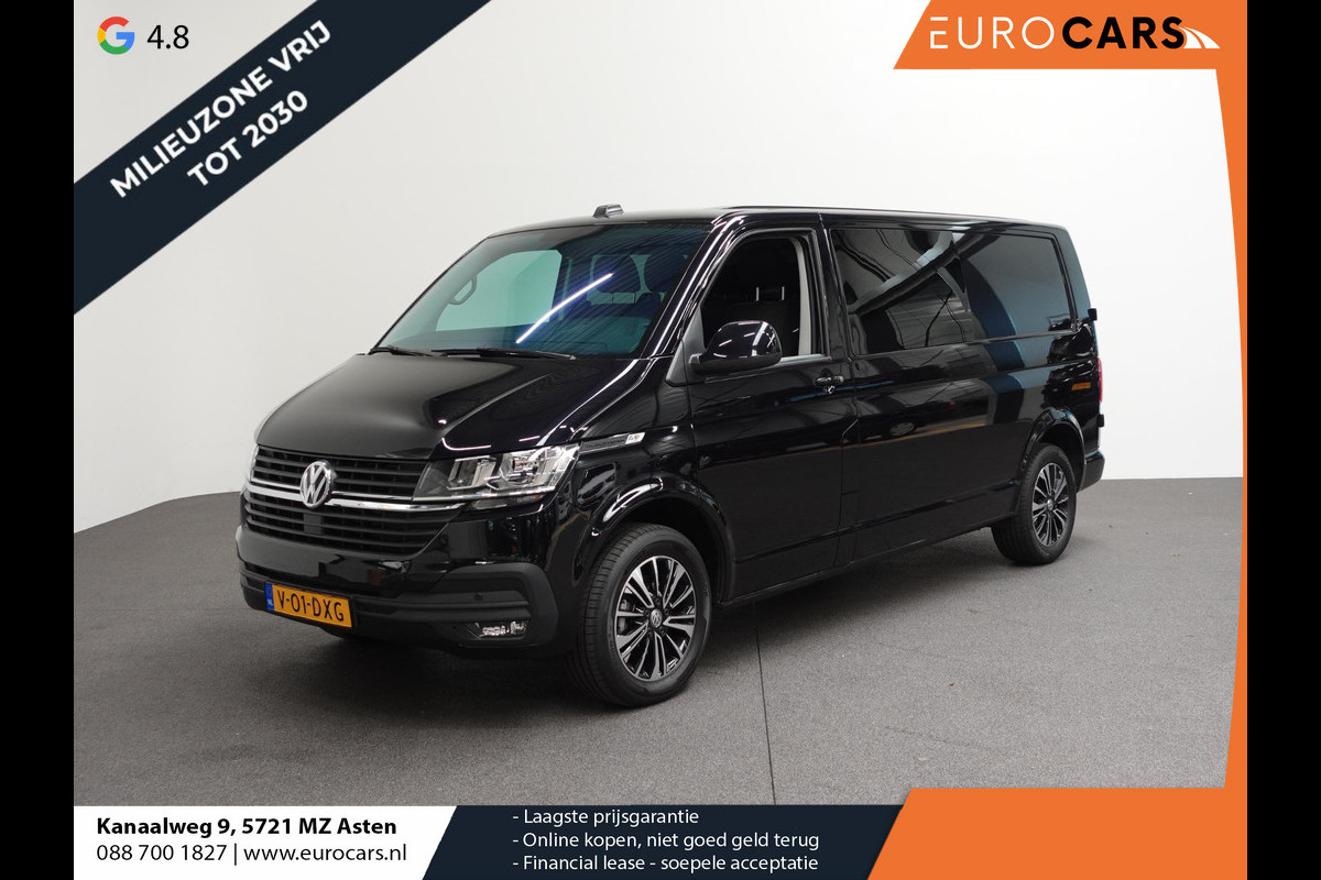 Volkswagen Transporter 2.0 TDI L2H1 Dubbele Cabine Highline Automaat Airco Bluetooth Trekhaak Apple Carplay/Android Auto Camera