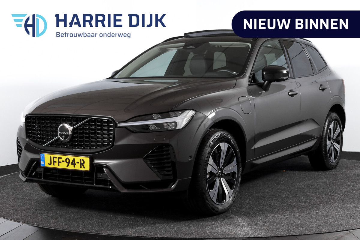 Volvo XC60 2.0 T6 Plug-in hybrid AWD Plus Dark | S/K-Panodak | Dig. Cockpit | Adapt. Cruise | Harman/Kardon | Memory Stoelen | Elek. Klep | Stoel-+stuurverw. | 360 Camera | NAV+App. Connect | LM 19" |