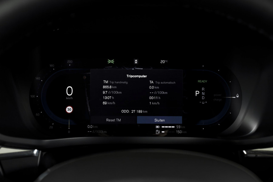 Volvo XC60 2.0 T6 Plug-in hybrid AWD Plus Dark | S/K-Panodak | Dig. Cockpit | Adapt. Cruise | Harman/Kardon | Memory Stoelen | Elek. Klep | Stoel-+stuurverw. | 360 Camera | NAV+App. Connect | LM 19" |