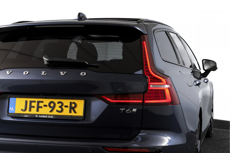 Volvo V60 2.0 T6 Plug-in hybrid AWD Ultra Dark | S/K-panodak | Bowers/Wilkens | Dig. Cockpit | Adapt. Cruise | Memory Stoelen | Elek. Klep | Stoel-+stuurverw. | 360 Camera | NAV+App. Connect | Elek. trekhaak | LM 19" |