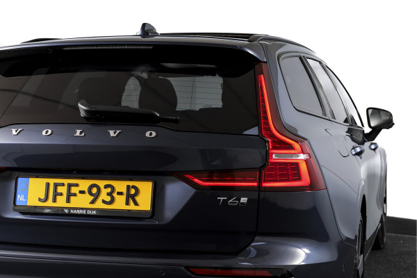 Volvo V60 2.0 T6 Plug-in hybrid AWD Ultra Dark | S/K-panodak | Bowers/Wilkens | Dig. Cockpit | Adapt. Cruise | Memory Stoelen | Elek. Klep | Stoel-+stuurverw. | 360 Camera | NAV+App. Connect | Elek. trekhaak | LM 19" |
