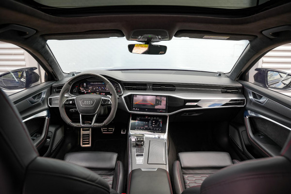 Audi A6 Avant RS 6 TFSI quattro ABT RS-R 1 of 125 Akrapovic Panodak Keramisch Stoelvent. B&O+ Eventuri 360 Camera 825 PK!