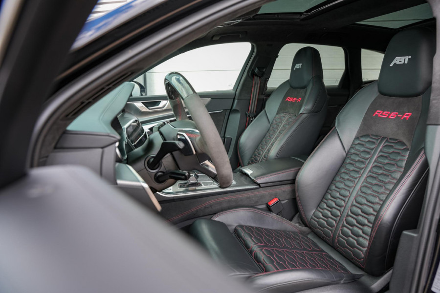 Audi A6 Avant RS 6 TFSI quattro ABT RS-R 1 of 125 Akrapovic Panodak Keramisch Stoelvent. B&O+ Eventuri 360 Camera 825 PK!
