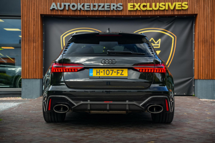 Audi A6 Avant RS 6 TFSI quattro ABT RS-R 1 of 125 Akrapovic Panodak Keramisch Stoelvent. B&O+ Eventuri 360 Camera 825 PK!