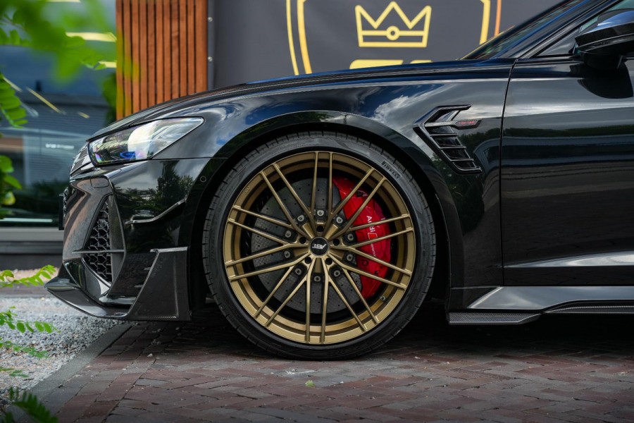 Audi A6 Avant RS 6 TFSI quattro ABT RS-R 1 of 125 Akrapovic Panodak Keramisch Stoelvent. B&O+ Eventuri 360 Camera 825 PK!