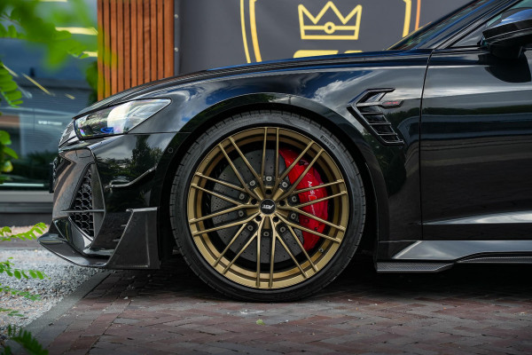 Audi A6 Avant RS 6 TFSI quattro ABT RS-R 1 of 125 Akrapovic Panodak Keramisch Stoelvent. B&O+ Eventuri 360 Camera 825 PK!