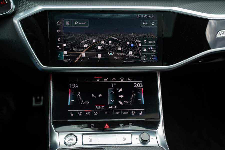 Audi A6 Avant RS 6 TFSI quattro ABT RS-R 1 of 125 Akrapovic Panodak Keramisch Stoelvent. B&O+ Eventuri 360 Camera 825 PK!