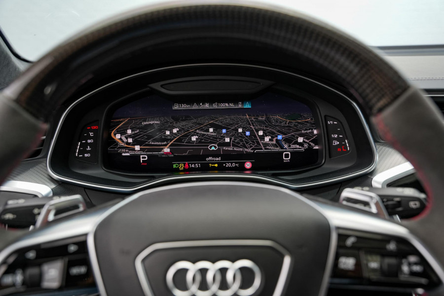 Audi A6 Avant RS 6 TFSI quattro ABT RS-R 1 of 125 Akrapovic Panodak Keramisch Stoelvent. B&O+ Eventuri 360 Camera 825 PK!