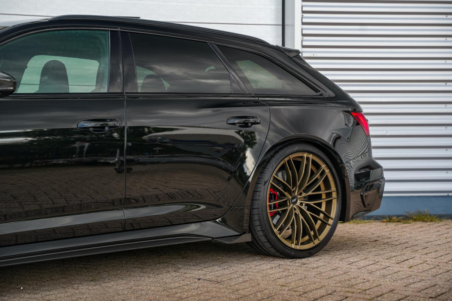 Audi A6 Avant RS 6 TFSI quattro ABT RS-R 1 of 125 Akrapovic Panodak Keramisch Stoelvent. B&O+ Eventuri 360 Camera 825 PK!