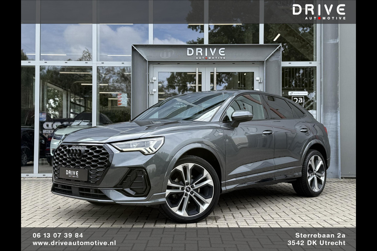 Audi Q3 Sportback 35 TFSI S Edition Daytona|Matrix Led|Stoelverw|Cam
