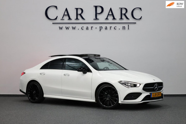 Mercedes-Benz CLA-Klasse 200 AMG LED/VIRTUAL/SFEER/PANO/ALCANTARA+S.VERWARMING/19" LMV/CAM/ACC/ECC/12 MDN GARANTIE!