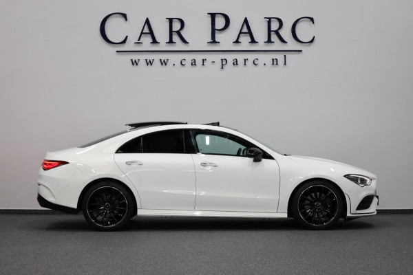 Mercedes-Benz CLA-Klasse 200 AMG LED/VIRTUAL/SFEER/PANO/ALCANTARA+S.VERWARMING/19" LMV/CAM/ACC/ECC/12 MDN GARANTIE!