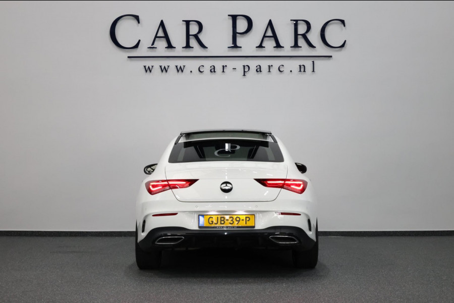 Mercedes-Benz CLA-Klasse 200 AMG LED/VIRTUAL/SFEER/PANO/ALCANTARA+S.VERWARMING/19" LMV/CAM/ACC/ECC/12 MDN GARANTIE!