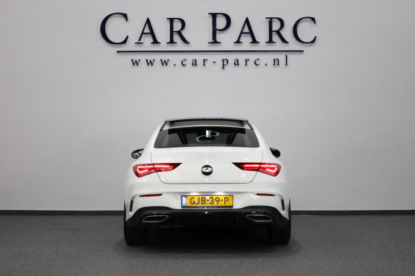 Mercedes-Benz CLA-Klasse 200 AMG LED/VIRTUAL/SFEER/PANO/ALCANTARA+S.VERWARMING/19" LMV/CAM/ACC/ECC/12 MDN GARANTIE!