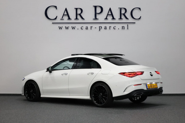 Mercedes-Benz CLA-Klasse 200 AMG LED/VIRTUAL/SFEER/PANO/ALCANTARA+S.VERWARMING/19" LMV/CAM/ACC/ECC/12 MDN GARANTIE!