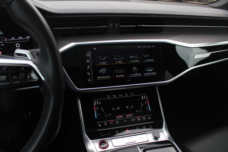 Audi RS6 Avant TFSI quattro / Trekhaak / Panoramadak / Keramisch / 360Camera / Head-up / Softclose / Standverwarming / B&O / Volleder / 22'' /  Apple CarPlay / Achterasbesturing / Luchtvering / Dodehoek / DAB / ACC / St Audi RS6 Avant TFSI quattro / Trekhaak / Panoramadak / Keramisch / 360Camera / Head-up / Softclose / Standverwarming / B&O / Volleder / 22'' /  Apple CarPlay / Achterasbesturing / Luchtvering / Dodehoek / DAB / ACC / St