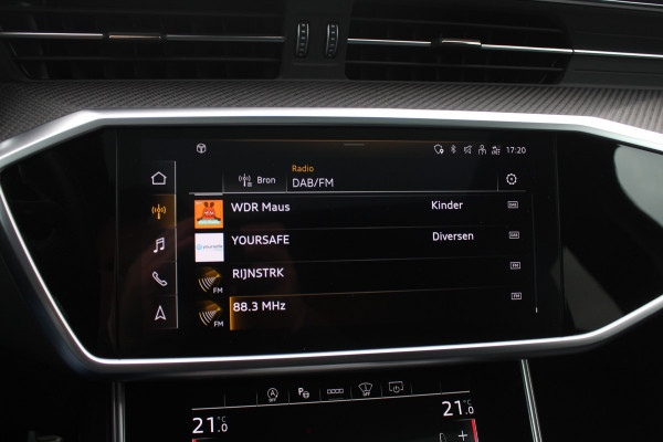 Audi RS6 Avant TFSI quattro / Trekhaak / Panoramadak / Keramisch / 360Camera / Head-up / Softclose / Standverwarming / B&O / Volleder / 22'' /  Apple CarPlay / Achterasbesturing / Luchtvering / Dodehoek / DAB / ACC / St Audi RS6 Avant TFSI quattro / Trekhaak / Panoramadak / Keramisch / 360Camera / Head-up / Softclose / Standverwarming / B&O / Volleder / 22'' /  Apple CarPlay / Achterasbesturing / Luchtvering / Dodehoek / DAB / ACC / St