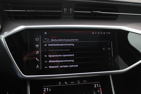 Audi RS6 Avant TFSI quattro / Trekhaak / Panoramadak / Keramisch / 360Camera / Head-up / Softclose / Standverwarming / B&O / Volleder / 22'' /  Apple CarPlay / Achterasbesturing / Luchtvering / Dodehoek / DAB / ACC / St Audi RS6 Avant TFSI quattro / Trekhaak / Panoramadak / Keramisch / 360Camera / Head-up / Softclose / Standverwarming / B&O / Volleder / 22'' /  Apple CarPlay / Achterasbesturing / Luchtvering / Dodehoek / DAB / ACC / St