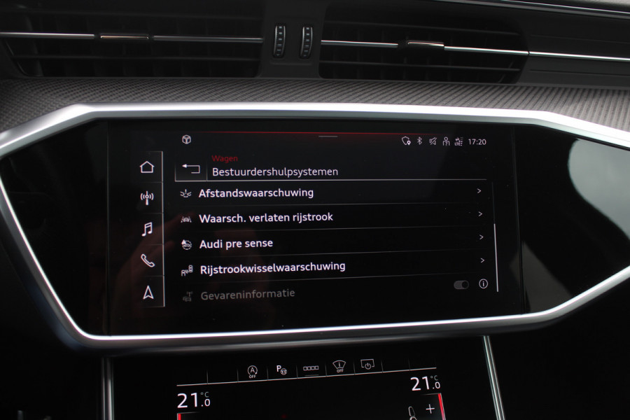 Audi RS6 Avant TFSI quattro / Trekhaak / Panoramadak / Keramisch / 360Camera / Head-up / Softclose / Standverwarming / B&O / Volleder / 22'' /  Apple CarPlay / Achterasbesturing / Luchtvering / Dodehoek / DAB / ACC / St Audi RS6 Avant TFSI quattro / Trekhaak / Panoramadak / Keramisch / 360Camera / Head-up / Softclose / Standverwarming / B&O / Volleder / 22'' /  Apple CarPlay / Achterasbesturing / Luchtvering / Dodehoek / DAB / ACC / St