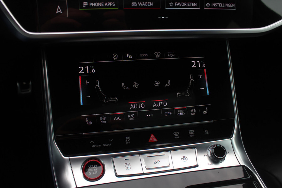 Audi RS6 Avant TFSI quattro / Trekhaak / Panoramadak / Keramisch / 360Camera / Head-up / Softclose / Standverwarming / B&O / Volleder / 22'' /  Apple CarPlay / Achterasbesturing / Luchtvering / Dodehoek / DAB / ACC / St Audi RS6 Avant TFSI quattro / Trekhaak / Panoramadak / Keramisch / 360Camera / Head-up / Softclose / Standverwarming / B&O / Volleder / 22'' /  Apple CarPlay / Achterasbesturing / Luchtvering / Dodehoek / DAB / ACC / St
