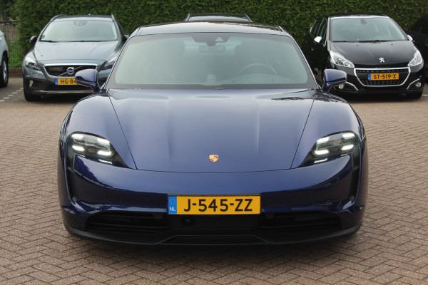 Porsche Taycan 4S Performance 84 kWh / SoH 91.3% / Panoramadak / 360Camera / Head-up / Achterasbesturing / Matrix LED / 21'' / Luchtvering / Bose / Stoelmassage / Sportchrono / Leder / Stuurverwarming / DAB / ACC