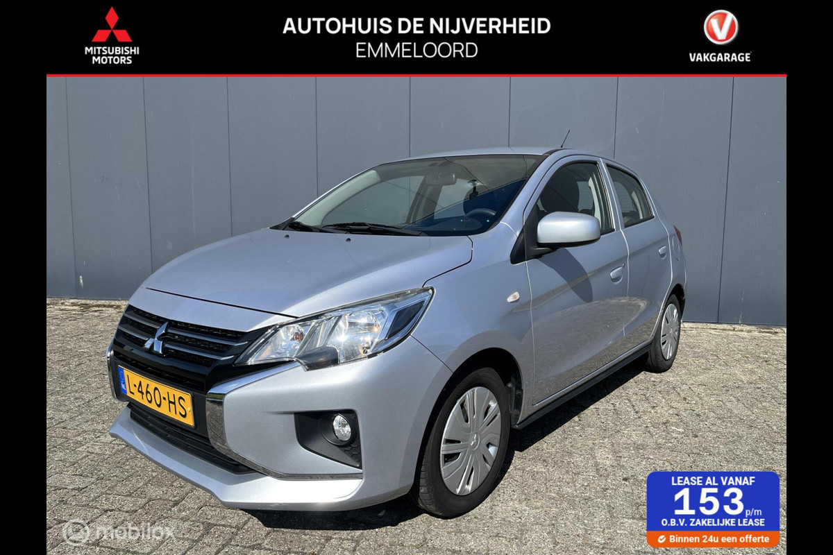 Mitsubishi Space Star 1.2 Cool+ airco sesnoren achter carplay