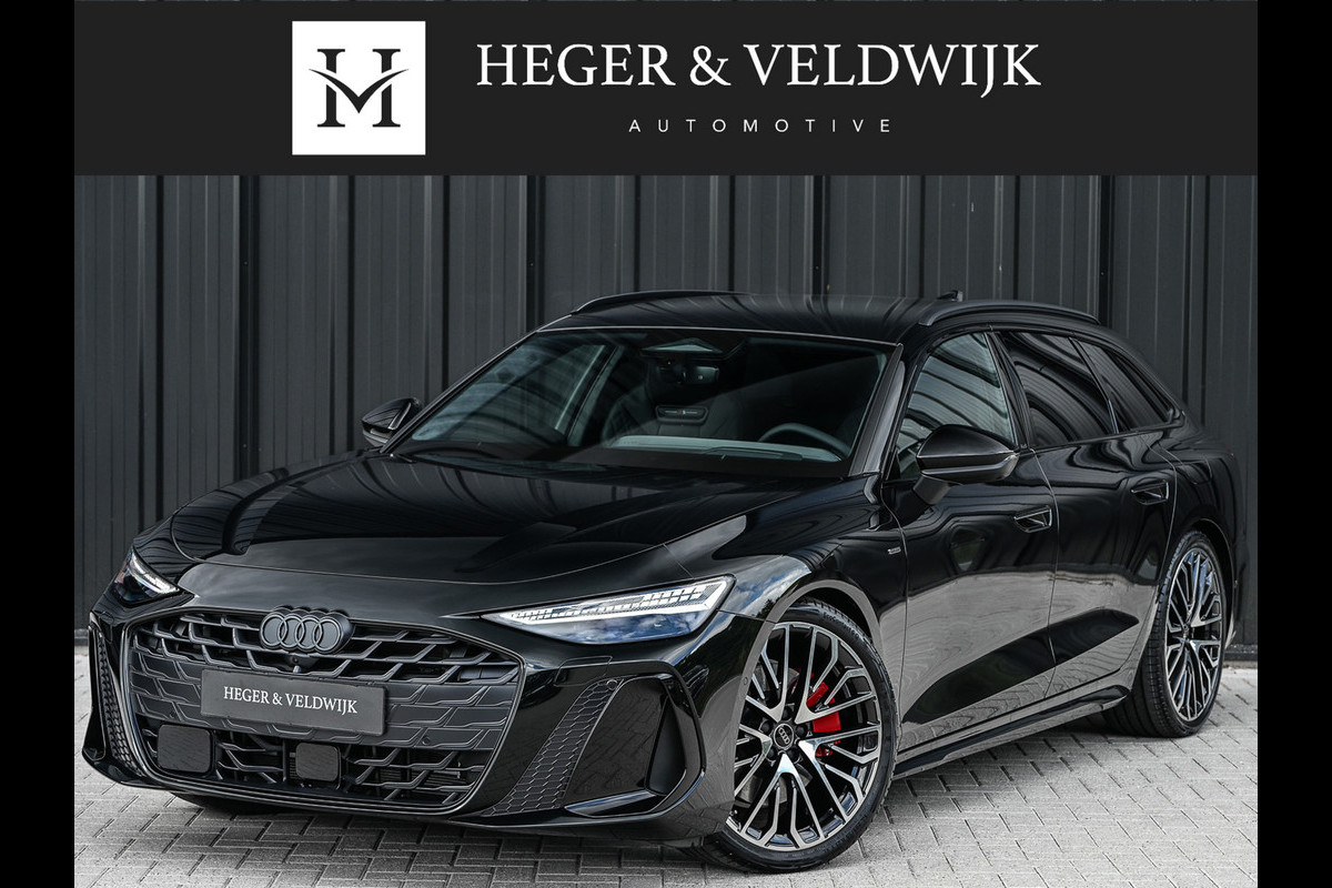 Audi A6 Avant 2.0 E-HYBRID QUATTRO S EDITION COMPETITION 270KW | PERFORMANCE S-SEATS | MIDNIGHT GREEN METALLIC | 3X S-LINE | ALCANTARA |