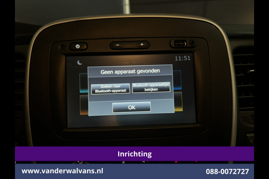 Renault Trafic 1.6 dCi L2H1 inrichting Euro6 Airco | Imperiaal | Navigatie | Cruisecontrol | Parkeersensoren trekhaak, bijrijdersbank