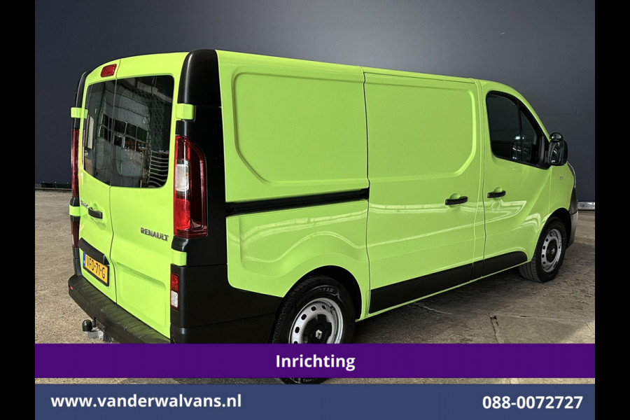 Renault Trafic 1.6 dCi L1H1 inrichting Euro6 Airco | Trekhaak | Navigatie | Cruisecontrol | LED | Parkeersensoren Bijrijdersbank