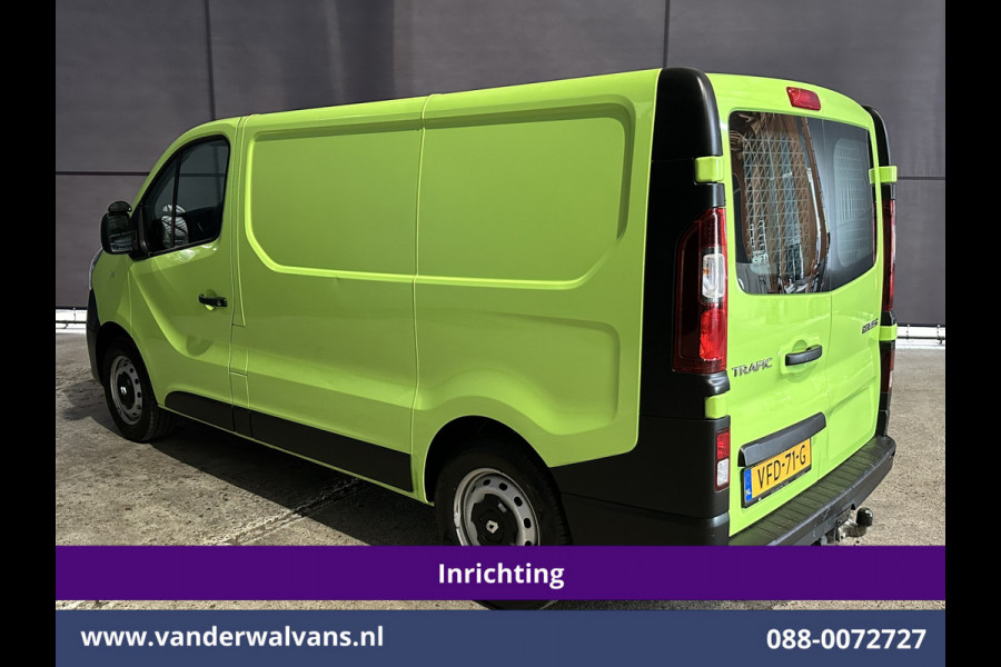 Renault Trafic 1.6 dCi L1H1 inrichting Euro6 Airco | Trekhaak | Navigatie | Cruisecontrol | LED | Parkeersensoren Bijrijdersbank