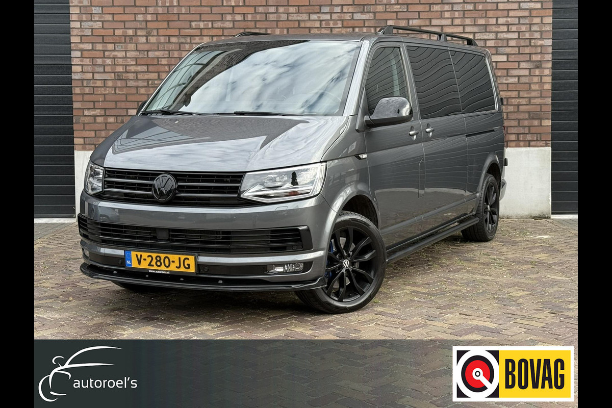 Volkswagen Transporter 2.0 TDI DC L2H2 / 204 PK / MARGE / ADD-Cruise / NAVI + Camera / Trekhaak / 2x Elek-Schuifdeuren / Leder + V