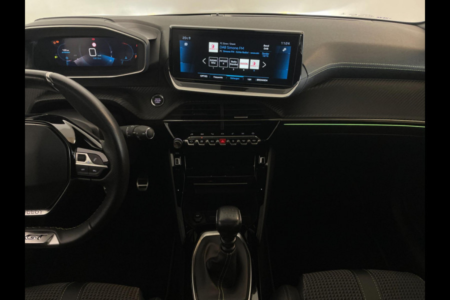 Peugeot 208 1.2 PureTech GT Pack AIRCO NAVI CRUISE BLUETOOTH LED PARELMOER PRIVACYGLAS ZEER NETTE AUTO