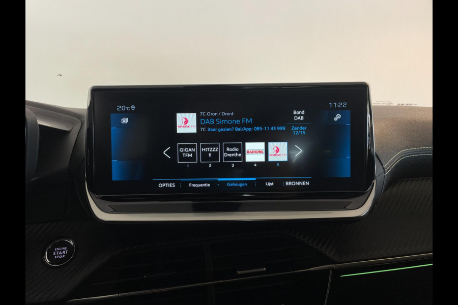 Peugeot 208 1.2 PureTech GT Pack AIRCO NAVI CRUISE BLUETOOTH LED PARELMOER PRIVACYGLAS ZEER NETTE AUTO