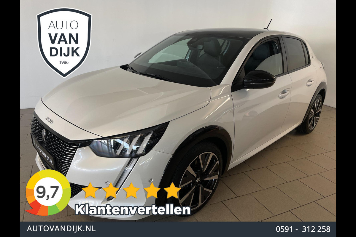 Peugeot 208 1.2 PureTech GT Pack AIRCO NAVI CRUISE BLUETOOTH LED PARELMOER PRIVACYGLAS ZEER NETTE AUTO