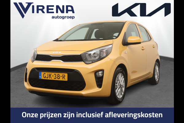 Kia Picanto 1.0 DPi DynamicLine - Apple/Android Carplay - Cruise Control - Lichtmetalen Velgen - Airco - Fabrieksgarantie Tot 2031