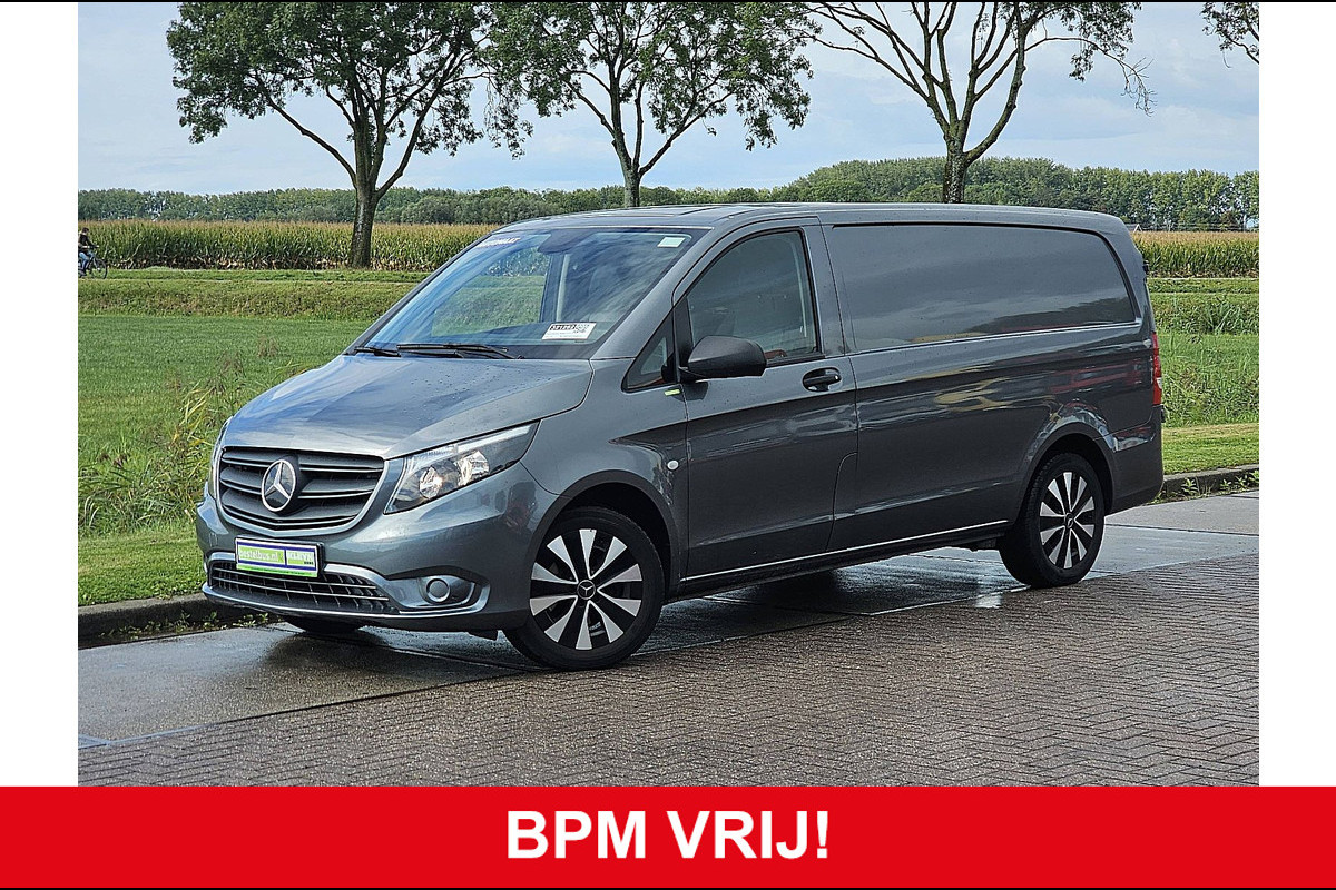 Mercedes-Benz Vito 116 L2 Automaat Aut Trekhaak Camera Navi Leer Lm-Velgen Euro6 Airco Deuren 3-Zits