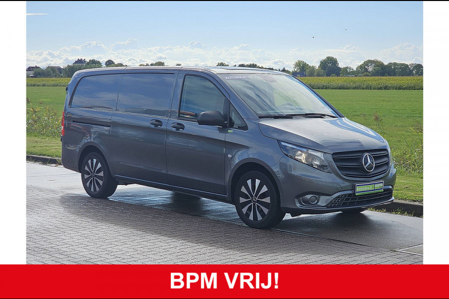 Mercedes-Benz Vito 116 L2 Automaat Aut Trekhaak Camera Navi Leer Lm-Velgen Euro6 Airco Deuren 3-Zits