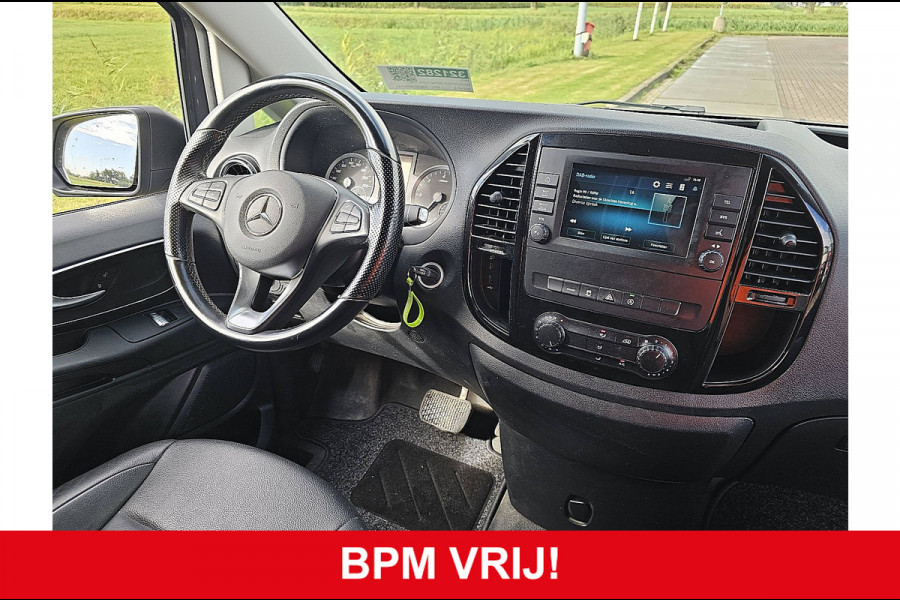 Mercedes-Benz Vito 116 L2 Automaat Aut Trekhaak Camera Navi Leer Lm-Velgen Euro6 Airco Deuren 3-Zits