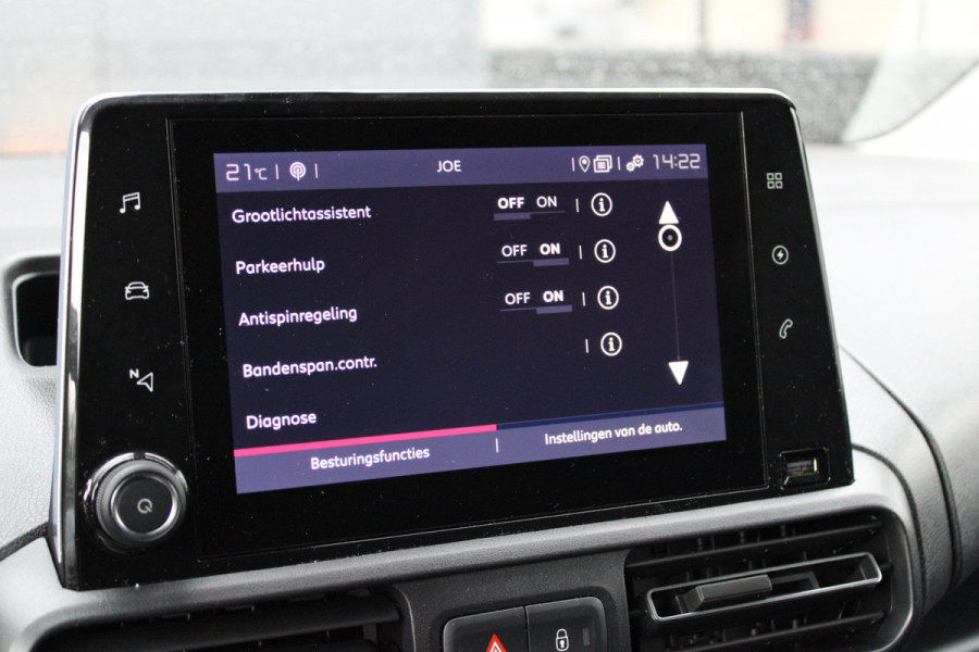 Fiat E-Doblò 136 L2 50 kWh 136pk - Camera - Carplay - Auto Klimaat - Navi - Lane Assist - PDC - Rijklaar