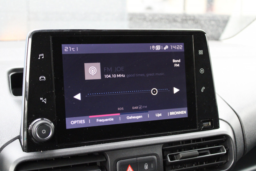 Fiat E-Doblò 136 L2 50 kWh 136pk - Camera - Carplay - Auto Klimaat - Navi - Lane Assist - PDC - Rijklaar