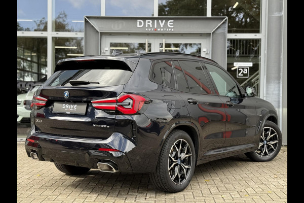 BMW X3 xDrive30e High Ex. M-Sport|SOH95%|Pano|Laser|HUD|360Cam|HiFi|Carbon zwart
