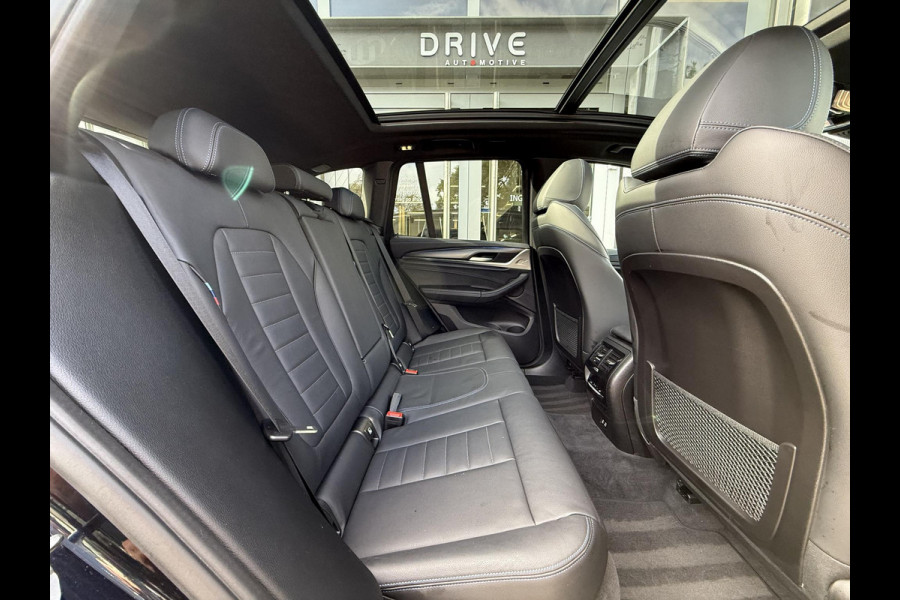 BMW X3 xDrive30e High Ex. M-Sport|SOH95%|Pano|Laser|HUD|360Cam|HiFi|Carbon zwart