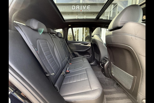 BMW X3 xDrive30e High Ex. M-Sport|SOH95%|Pano|Laser|HUD|360Cam|HiFi|Carbon zwart