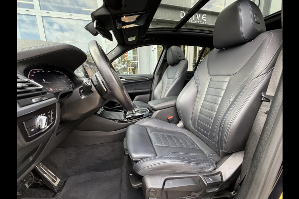 BMW X3 xDrive30e High Ex. M-Sport|SOH95%|Pano|Laser|HUD|360Cam|HiFi|Carbon zwart